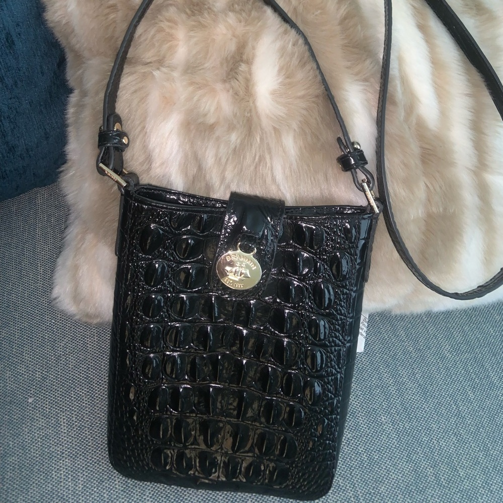 Brahmin crossbody/card wallet